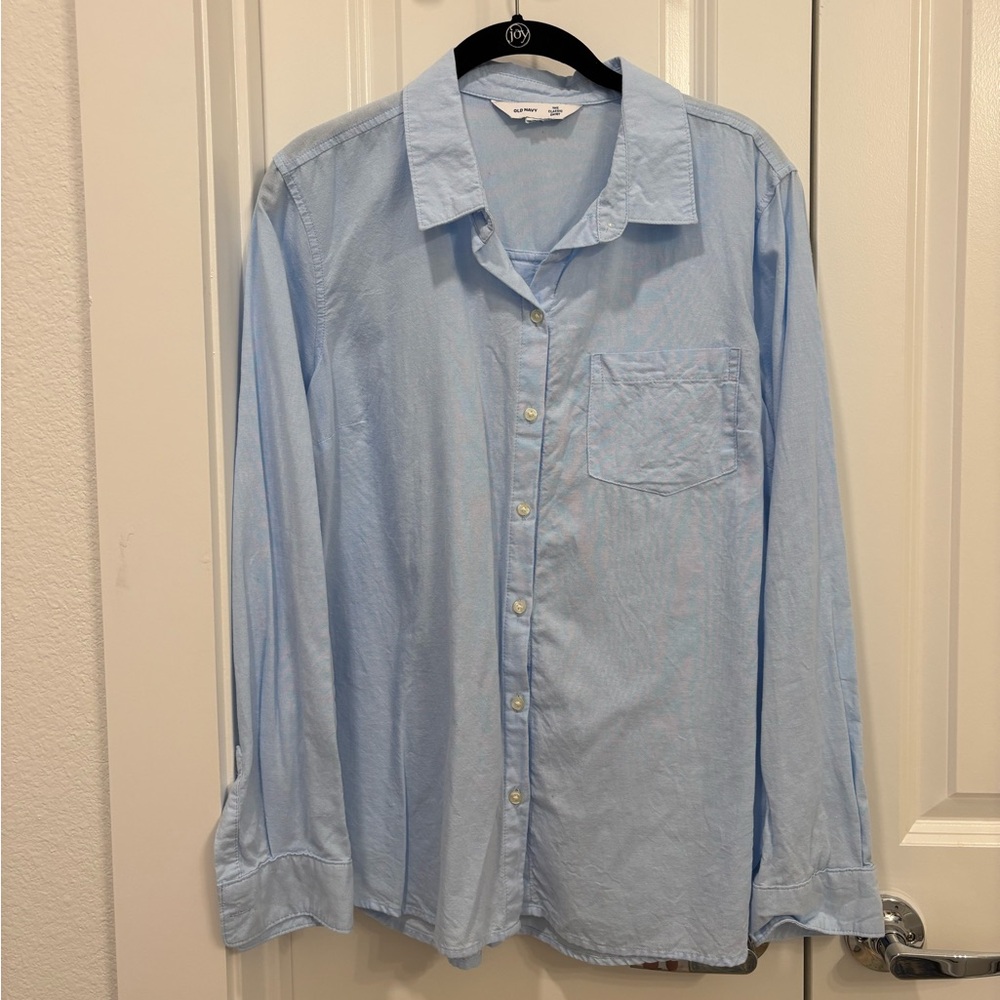 Old Navy Chambray Button-Up Shirt